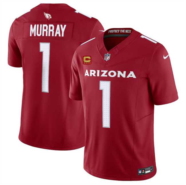 Men & Women & Youth Arizona Cardinals #1 Kyler Murray Red 2024 F.U.S.E. With 4-Star C Patch Vapor Untouchable Limited Stitched Jersey->arizona cardinals->NFL Jersey